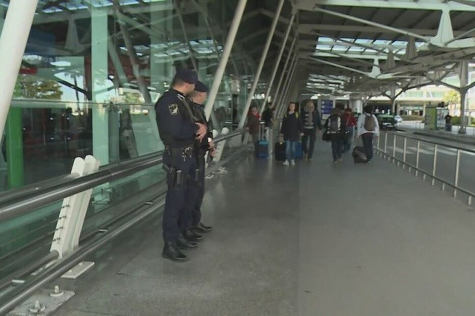 Aeroporto, Lisboa, mala esquecida, polícia, PSP