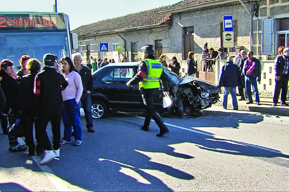atropelamento, homicídio, ajuste de contas, Urgezes, Guimarães
