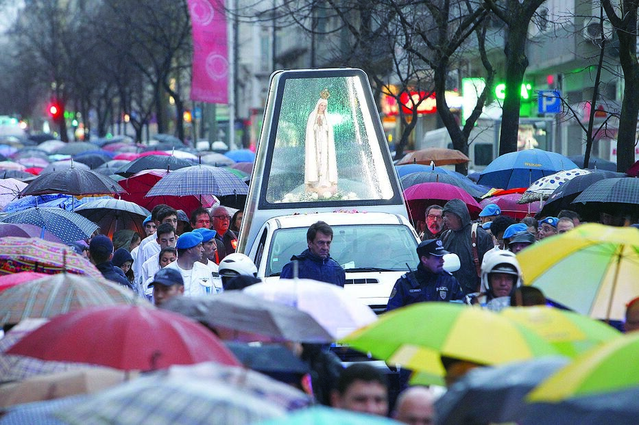 Imagem peregrina atraiu milhares  