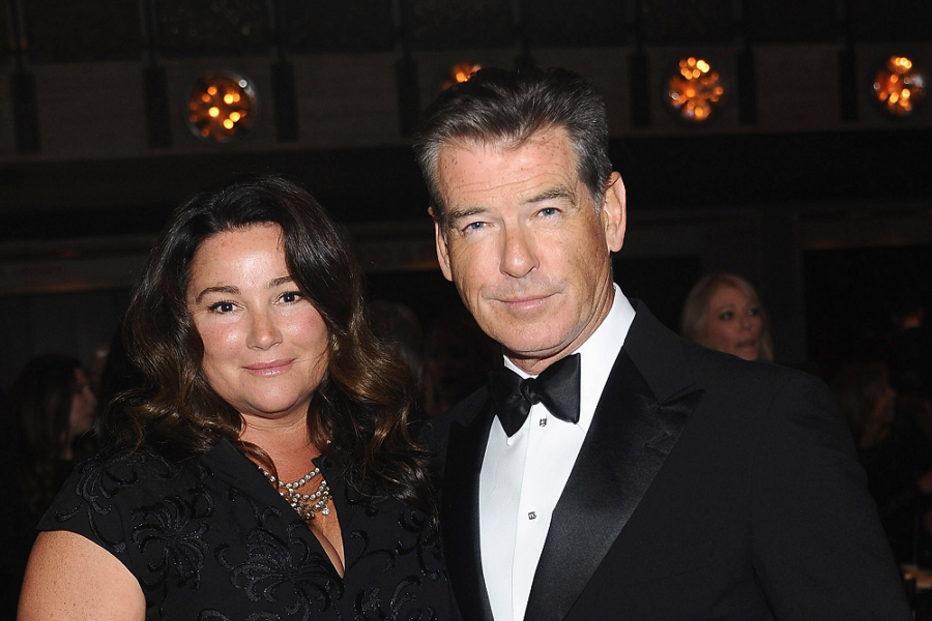 Pierce Brosnan e a mulher Keely Shaye
