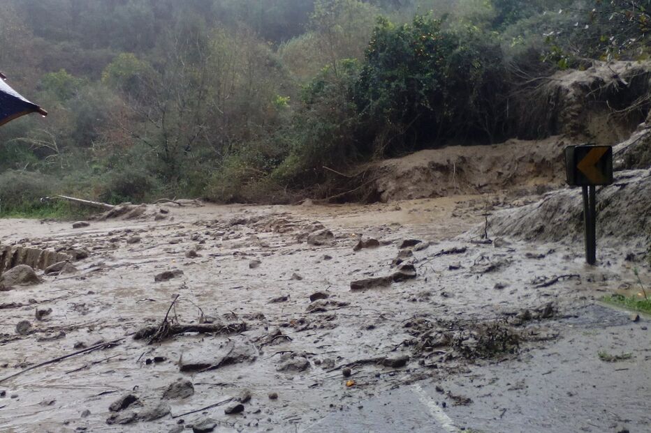 mau tempo, deslizamento de terras, Resende