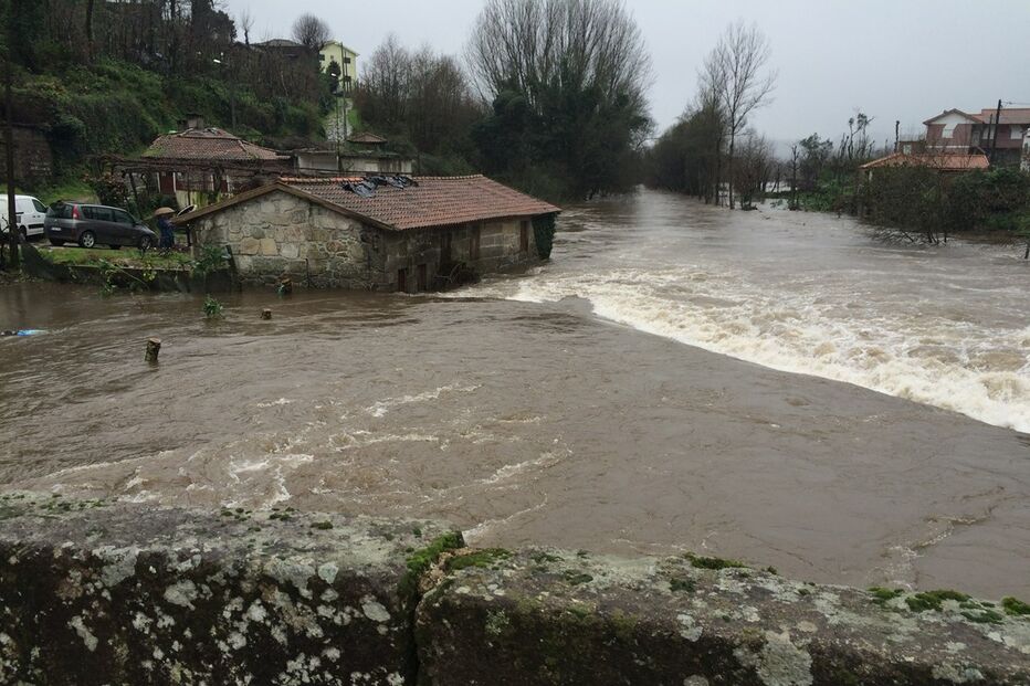 fotos dos leitores, mau tempo, chuva, inundações, cheias