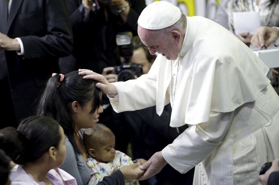 Papa Francisco, México, Igreja Católica, hospital, pediatria, crianças