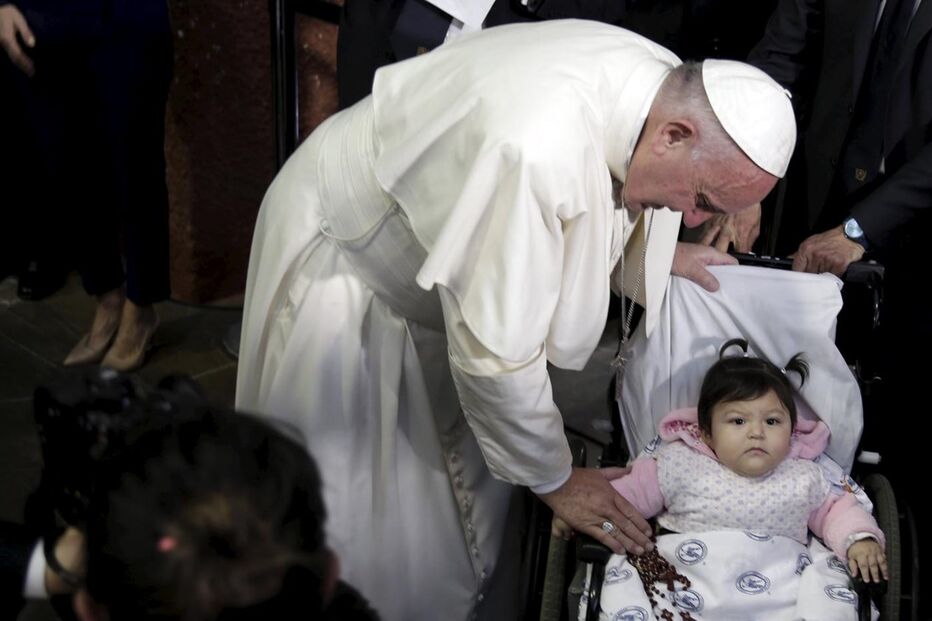 Papa Francisco, México, Igreja Católica, hospital, pediatria, crianças