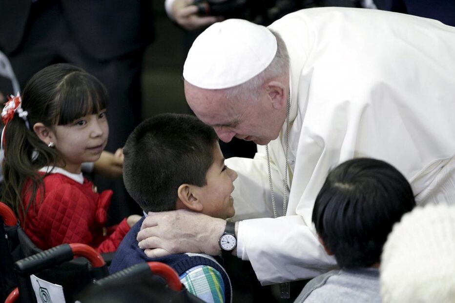 Papa Francisco, México, Igreja Católica, hospital, pediatria, crianças