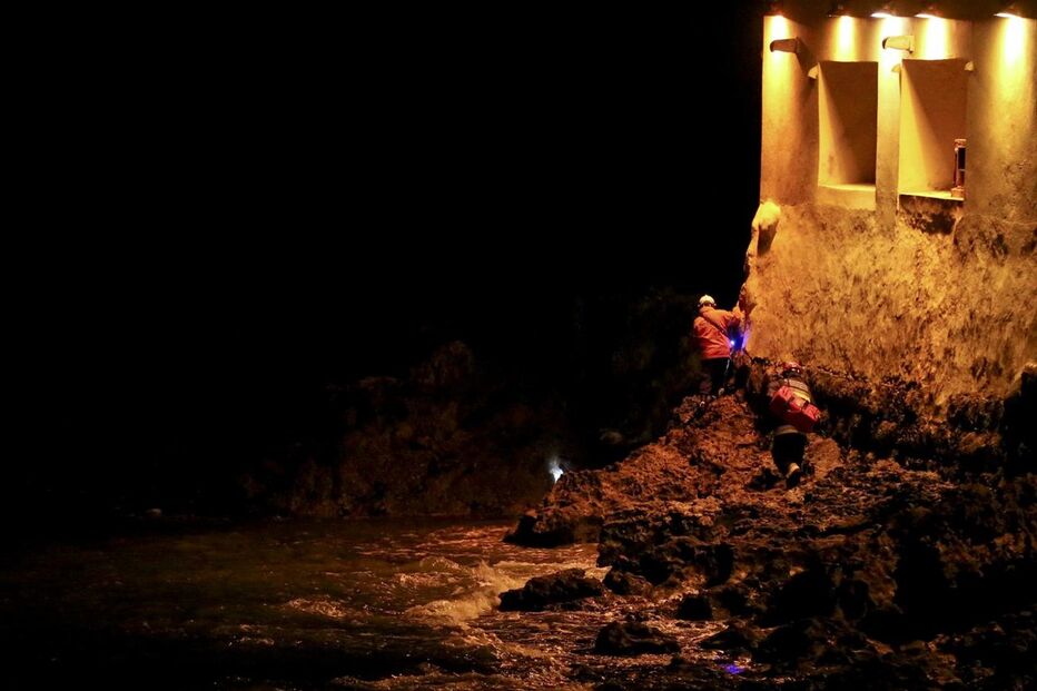 Caxias, praia da Giribita, Oeiras, hipotermia