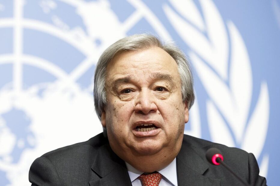 António Guterres, Síria, refugiados