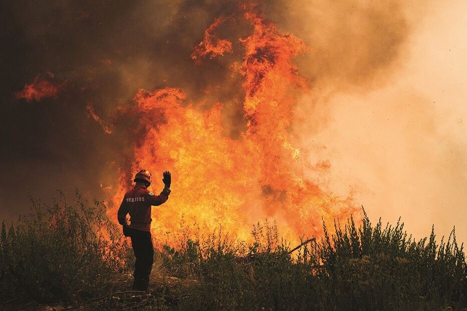 bombeiro, fogos, treino, julgamento, incêndio, Condeixa-a-Nova