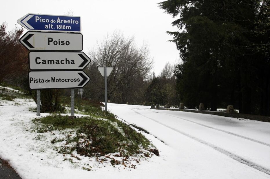 Madeira, Funchal, neve, ilha, mau tempo