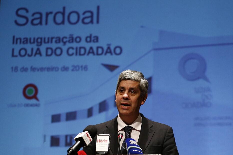 Mário Centeno, Loja do Cidadão, Sardoal, Maria Manuel Marques, economia, negócios e finanças, política