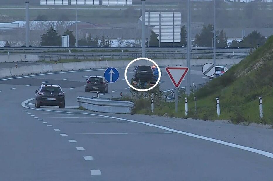 reboque, Sintra, assalto, carinha de valores, morte, gang, fuga, Audi, Citroën C3