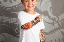 Tera Christianson, TotTude, tatuagens, crianças, roupa