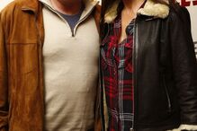 Luís Esparteiro e a mulher, Vanda Correia