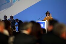 Assunção Cristas, moção, Miguel Mattos Chaves, Congresso, CDS-PP, política, partidos e movimentos