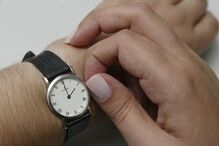 Clock changing time