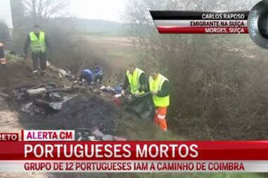 Emigrantes portugueses emocionados com tragédia
