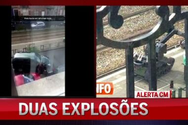 CMTV na Bélgica a acompanhar operação policial