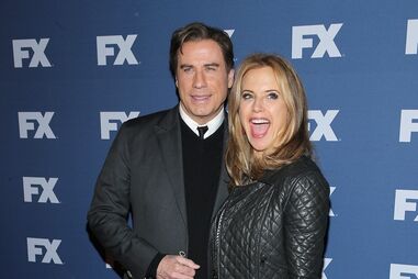 John Travolta e Kelly Preston