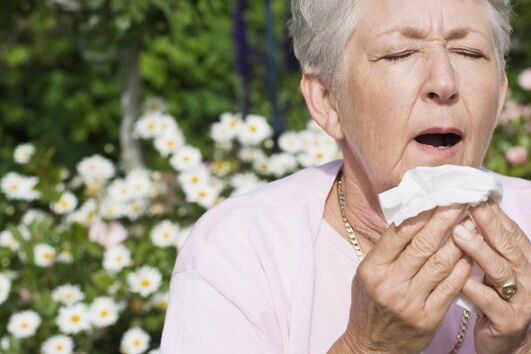 Alergia ao pólen
