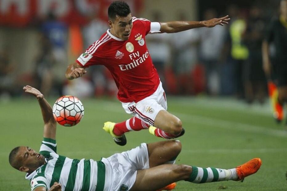 Slimani, Gaitán, Benfica, Sporting
