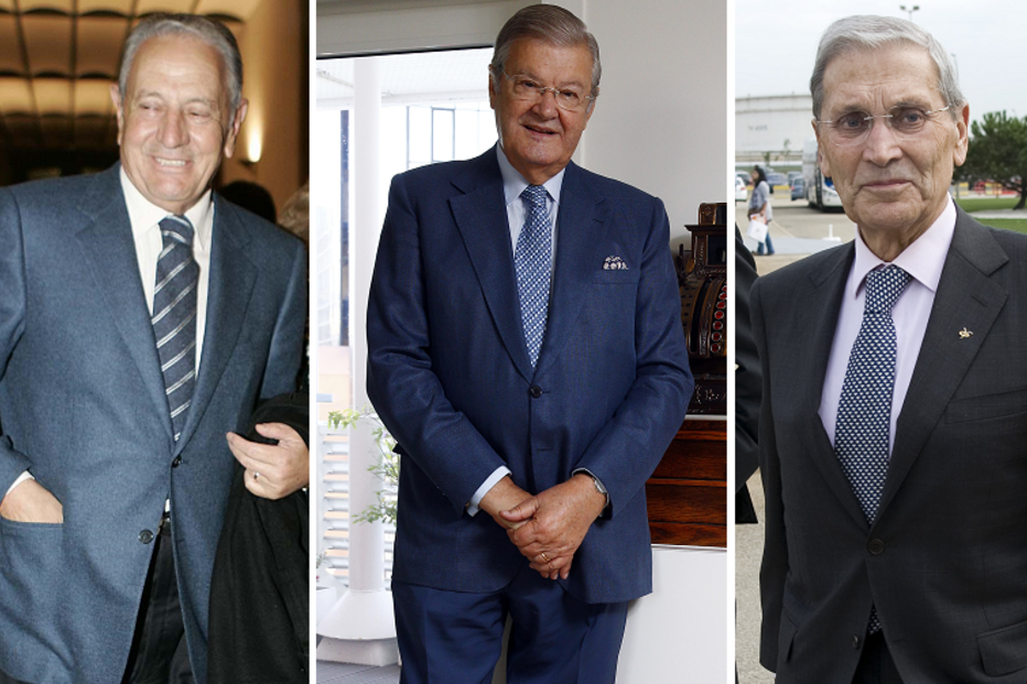 Américo Amorim, Soares dos Santos, Belmiro de Azevedo