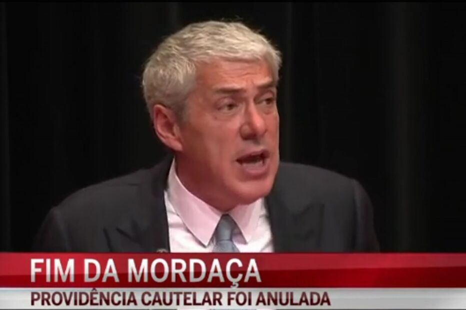 Sócrates perde ação da mordaça ao CM