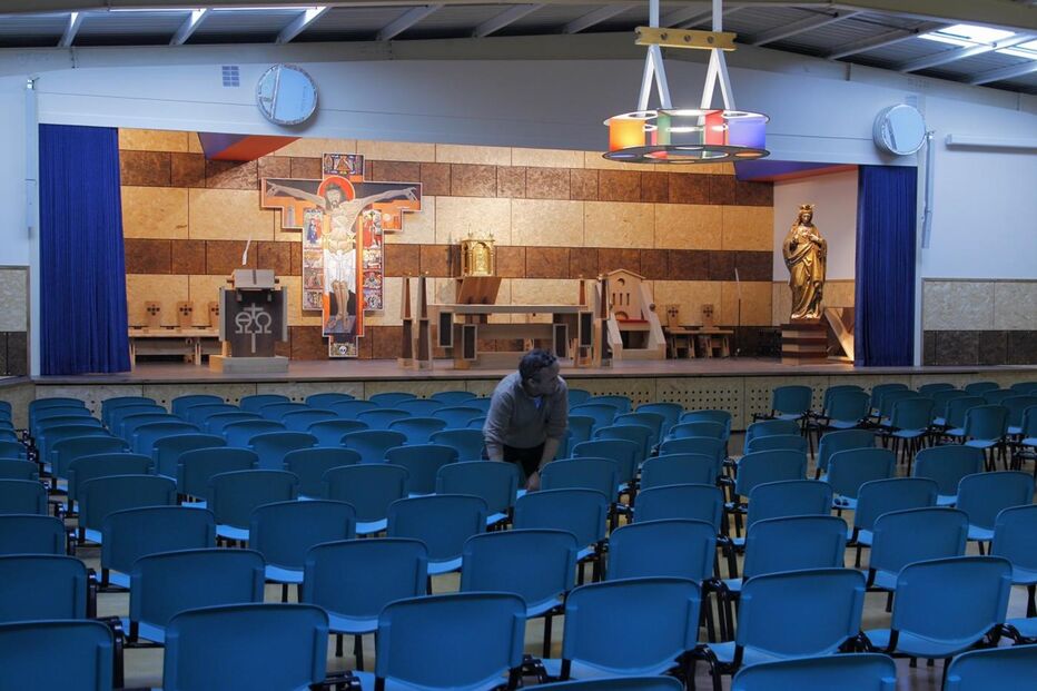 santuário, Cristo Rei, inauguração