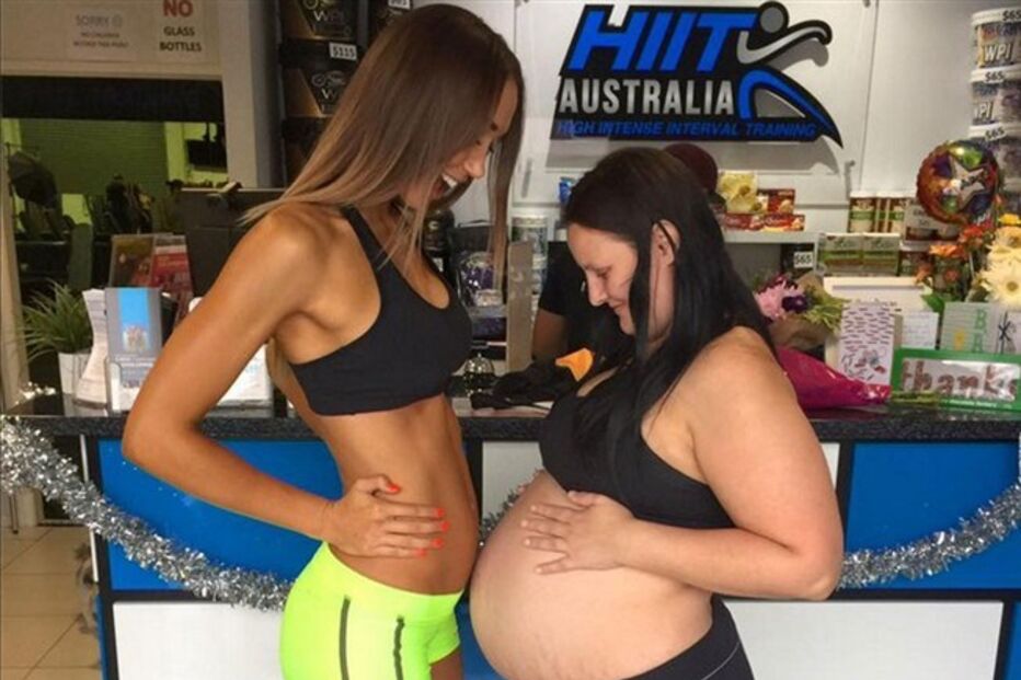  Carolina Patrocínio, australiana, desportista, atleta, modelo, fitness, musa, redes sociais, gravidez, Chontel Duncan