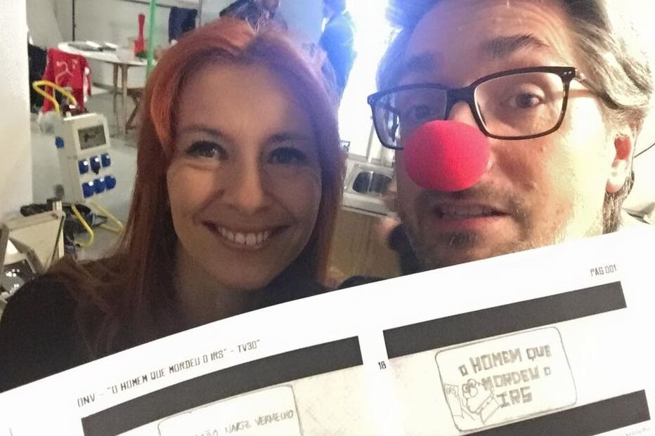 Ana Galvão e Nuno Markl