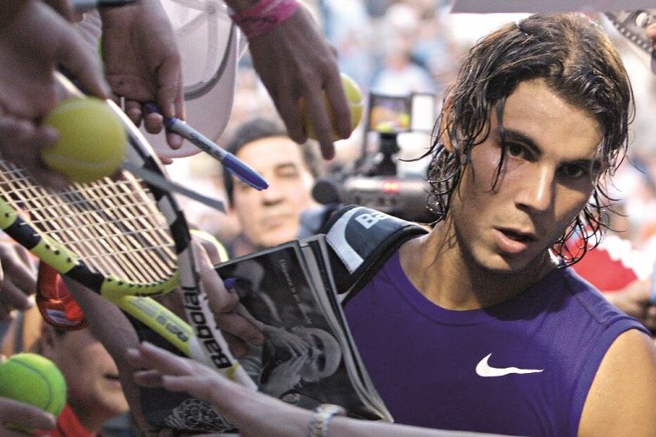 Rafael Nadal, Grand Slam, Indian Wells, Estados Unidos da América, Desporto Roselyne Bachelot, Maria Sharapova, Open da Austrália, ténis