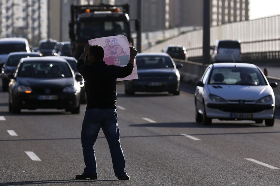 protesto, suinicultores, Lisboa