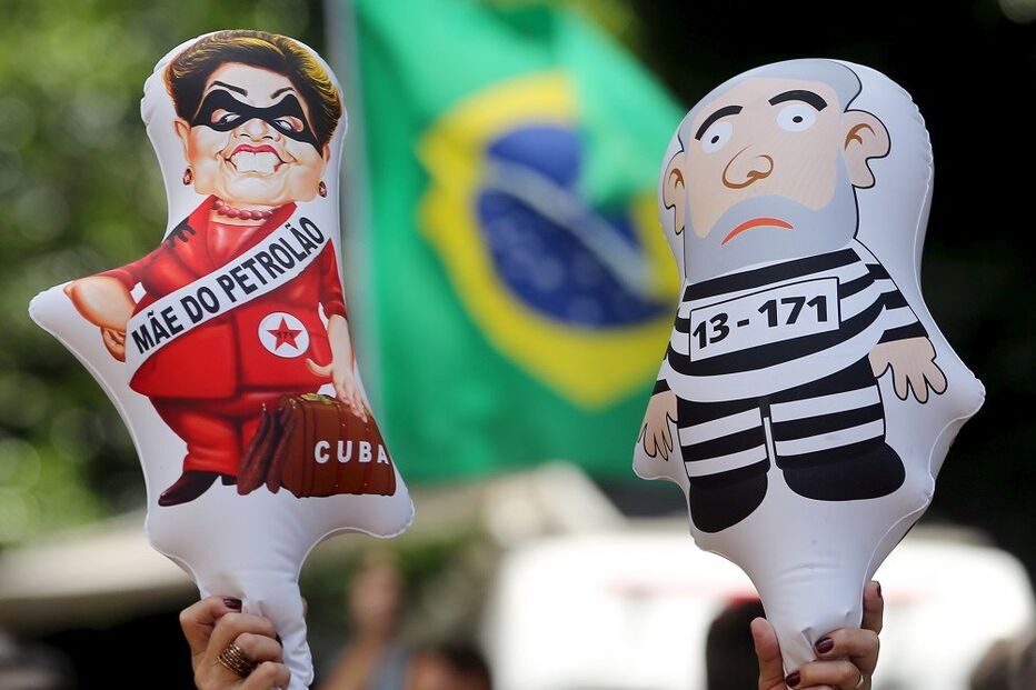 Brasil, Lula da Silva, Dilma Rousseff, manifestações