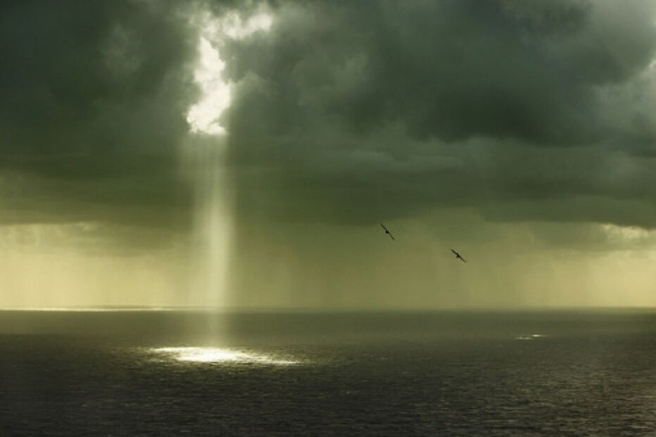 céu nublado, inverno