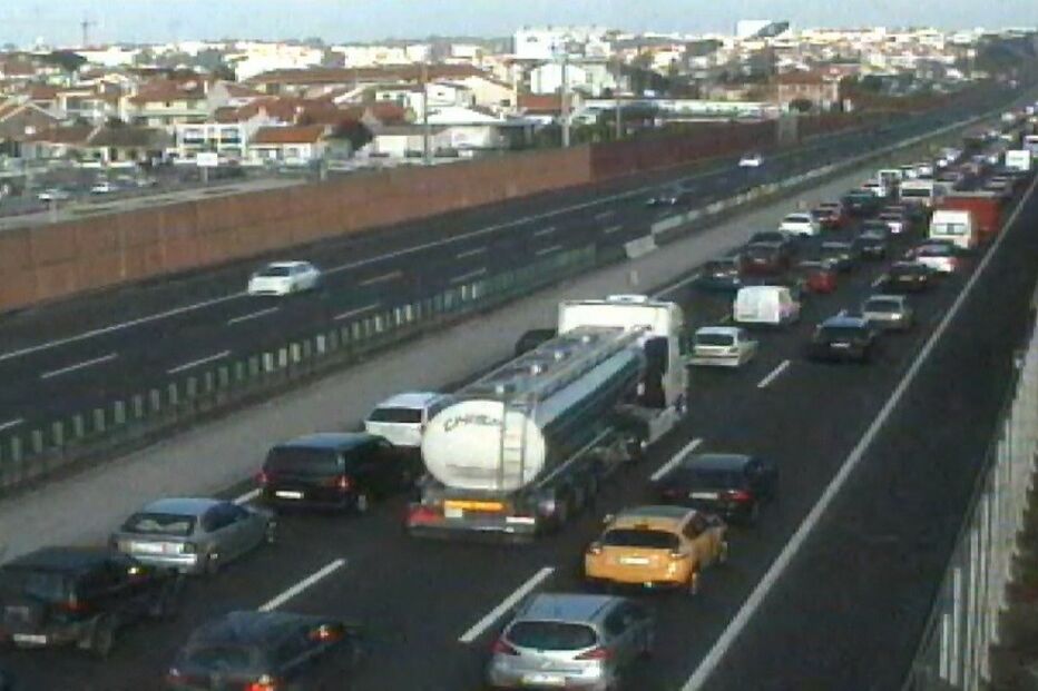 Acidentes, trânsito, Lisboa, Ponte 25 de Abril, Almada, Alcântara