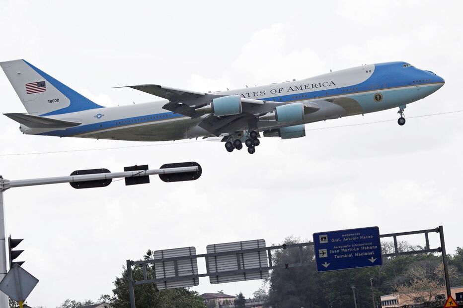 Air Force One, Havana, Cuba