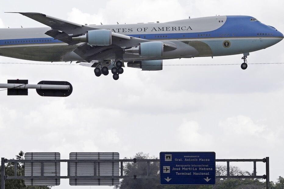 Air Force One, Havana, Cuba