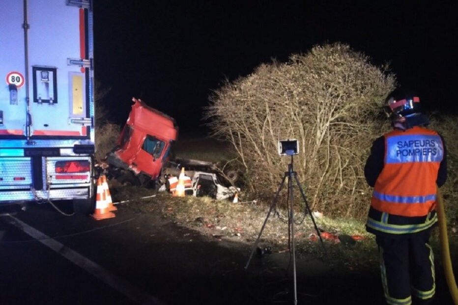 França, Allier, acidente