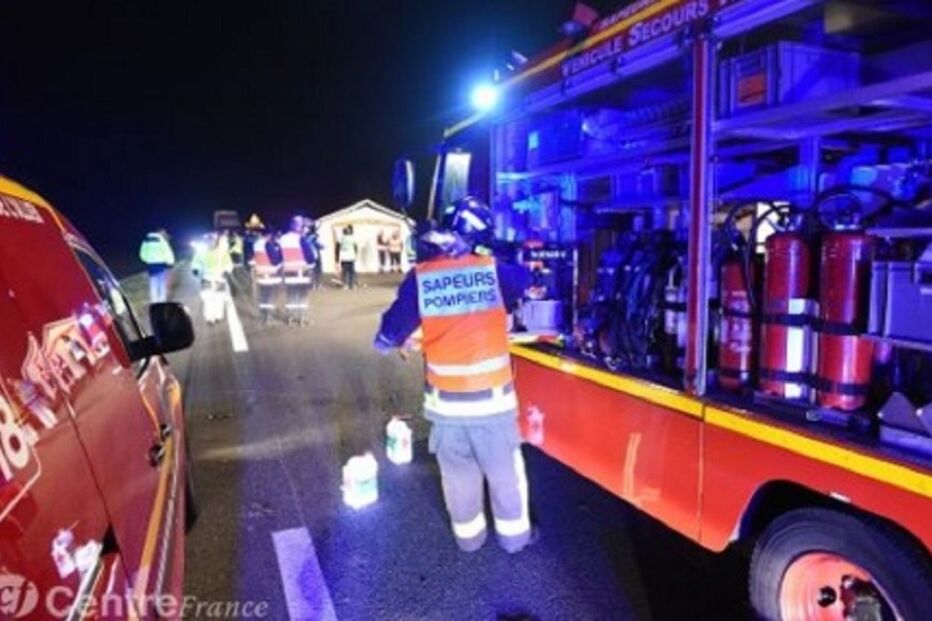 França, Allier, acidente