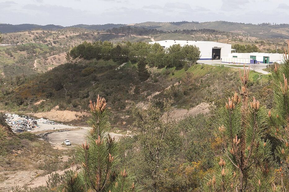 aterro, saneamento, Cortelha, Vale Maria Dias, Barranco do Velho, Algarve