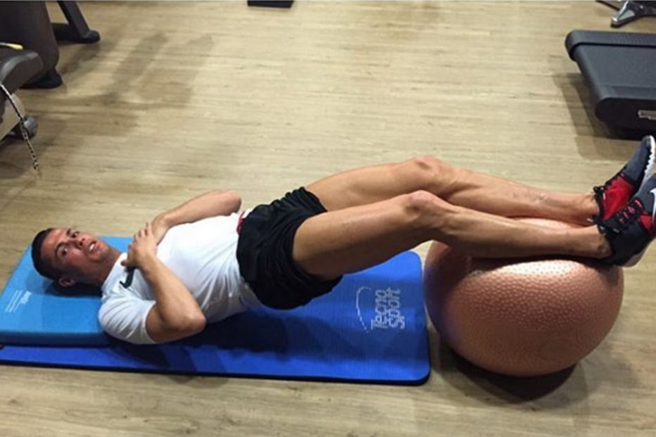 Cristiano Ronaldo, CR7, exercício físico, treino