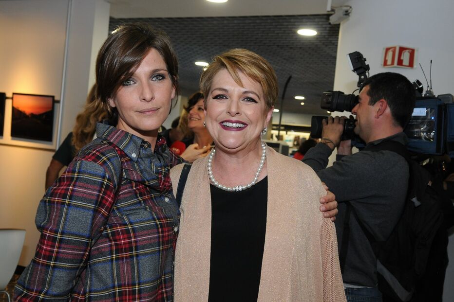 Inês Castel-Branco e a mãe, Luísa