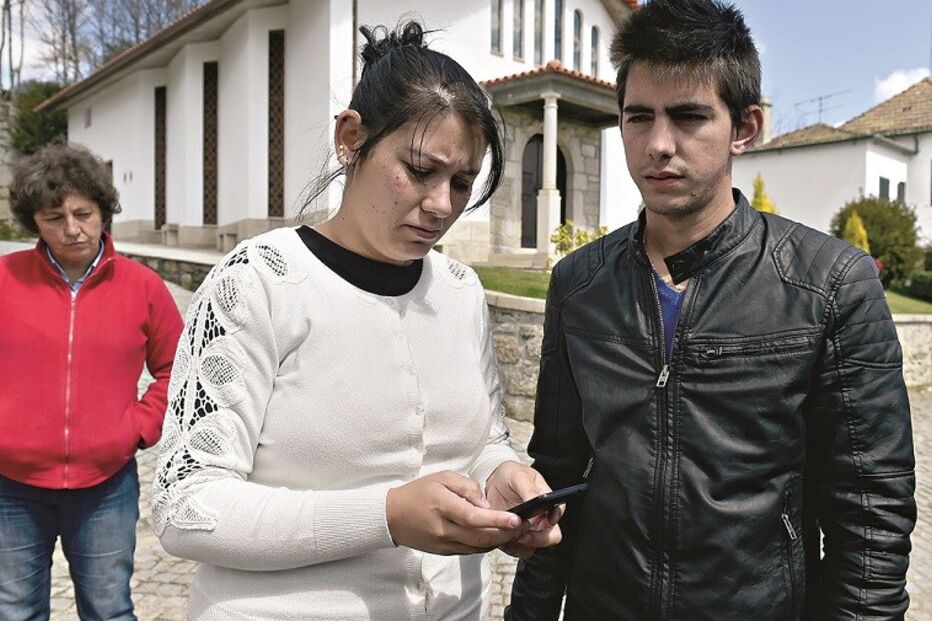 Mangualde, Filipe Gomes, Celestino Ferreira, Centro de Saúde de Mangualde, Mónica Gomes, funeral, bebé, padre, igreja