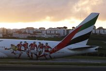 Emirates Airlines, avião, Benfica, futebol