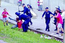 Subcomissário tentou incriminar as vítimas 