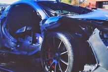 McLaren P1, Acidente