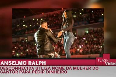 Mulher de Anselmo alerta para fraude