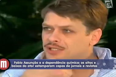 Fábio Assunção fala sobre vício do álcool
