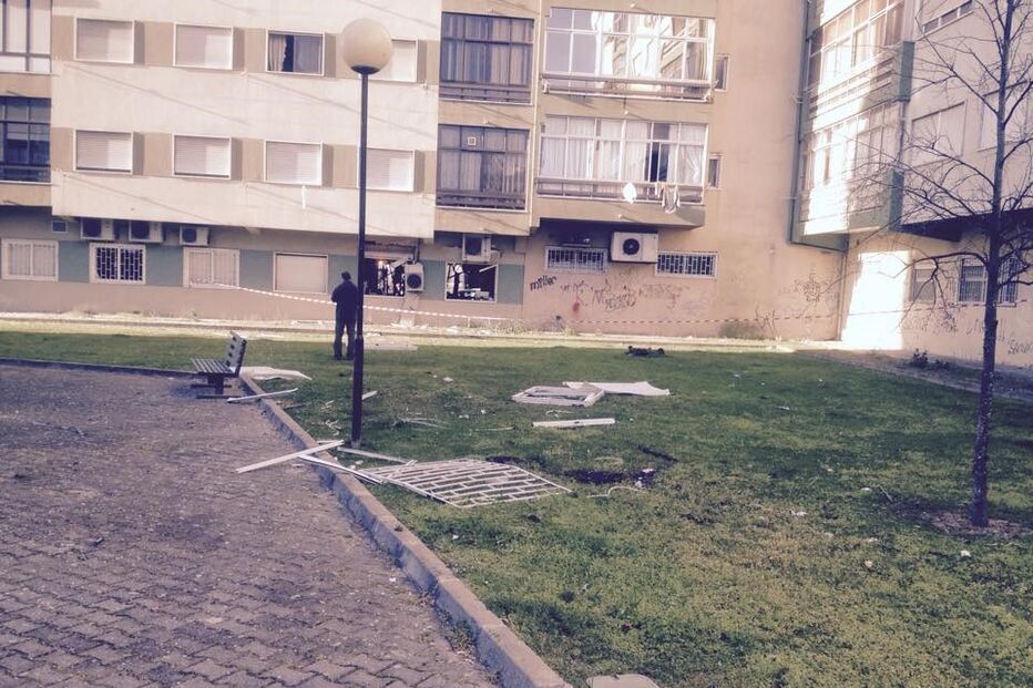 Caixa multibanco, explosão, Seixal