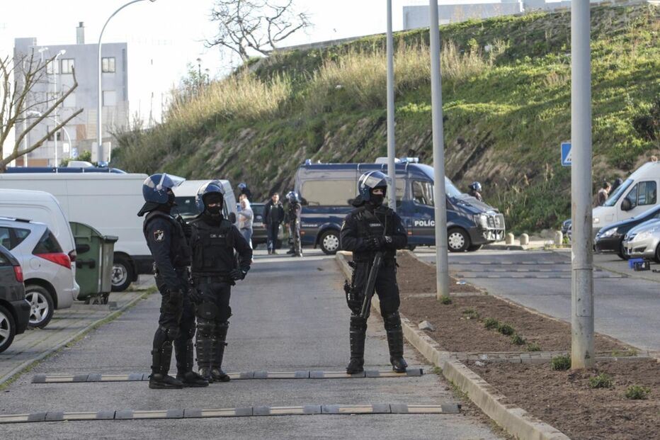 Operação policial, Lisboa, PSP, Polícia de Segurança Pública, Ameixoeira
