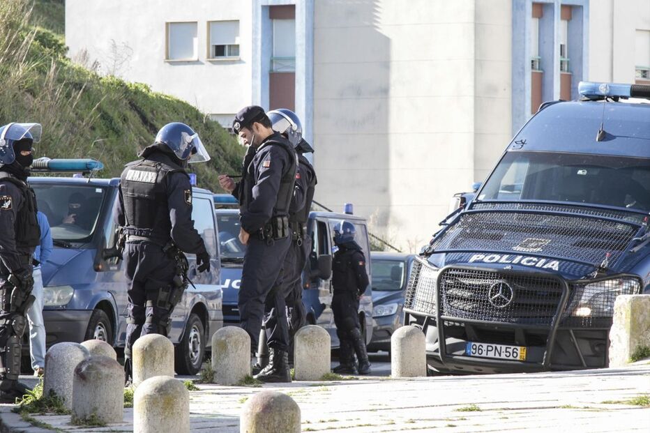 Operação policial, Lisboa, PSP, Polícia de Segurança Pública, Ameixoeira